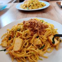 Udon with tofu at Zau & Bun Cha Asian in Prague