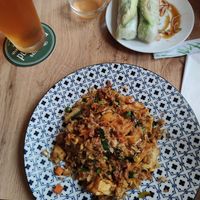 Fried rice with tofu at Zau & Bun Cha Asian in Prague