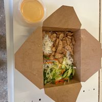 Vegan Bun cha chay for take away  at Zau & Bun Cha Asian in Prague