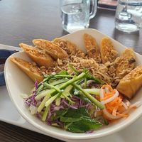 Spring rolls with vermicelli at An Chay in Edmonton