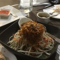 Green papaya salad at An Chay in Edmonton