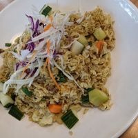 Thai fried rice at Vegieria in Heatherton
