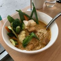 Vegan laksa at Vegieria in Heatherton