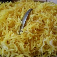 Rice at Jaipur Indian Restaurant in Nerja