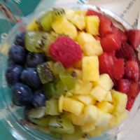 Rainbow bowl at Rico's Acai in Charlotte