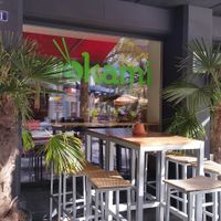 Exterior with outdoor seating at Wokami  in Olten