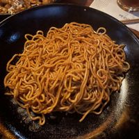 Side of Lo Mein noodles (made vegan!)  at P.F. Chang's in Schaumburg