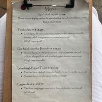Menu at Wild Plum Kitchen in Tamborine Mountain