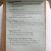 Menu at Wild Plum Kitchen in Tamborine Mountain