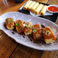 Tofu dengaku at Sushi Jones in Alexandria