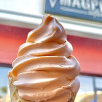 Thai tea soft serve✨Delicious   at Magpies Softserve in Tarzana