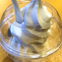 Corn almond. Delicious ✨ at Magpies Softserve in Tarzana