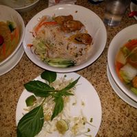 We ate half of it before the photo! at Pho 37 in Richmond