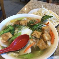 Tofu and veggie pho  at Pho 37 in Richmond
