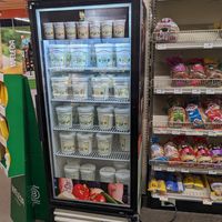 Local Gino's soup display at Natural Grocers in Reno