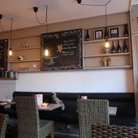 cute little cafe at Charlotte's by De Brugsche Tafel in Bruges