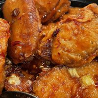 Vegan Crispy Eggplant  at Gourmet Asian Bistro in Derwood