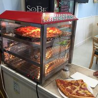 Pizza by the slice at Bluebird Pizza in Roseburg