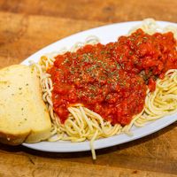 Classic Spaghetti at Bluebird Pizza in Roseburg