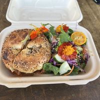 Loved the edible flowers at a'a Roots Health Cafe in Lahaina