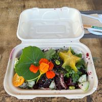 Vibrant, nutritious food 🤍 at a'a Roots Health Cafe in Lahaina