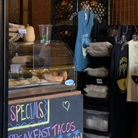 Various baked goods and fresh juices  at a'a Roots Health Cafe in Lahaina