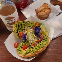 Avocado Toast at a'a Roots Health Cafe in Lahaina