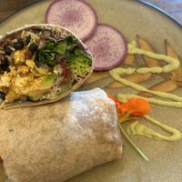 burrito  at a'a Roots Health Cafe in Lahaina