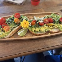 Avocado toast  at a'a Roots Health Cafe in Lahaina