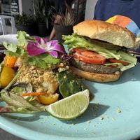   at a'a Roots Health Cafe in Lahaina