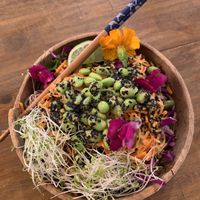   at a'a Roots Health Cafe in Lahaina