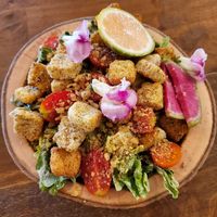   at a'a Roots Health Cafe in Lahaina