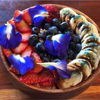 Blu-phoria Bowl at a'a Roots Health Cafe in Lahaina