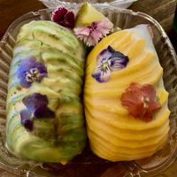 Spring rolls at a'a Roots Health Cafe in Lahaina