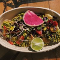 The avocado toast! Delish! at a'a Roots Health Cafe in Lahaina