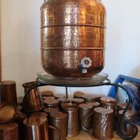 Water  at a'a Roots Health Cafe in Lahaina