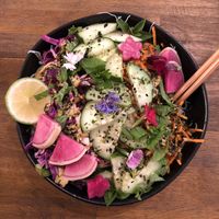 naked summer roll at a'a Roots Health Cafe in Lahaina