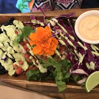 Naked burrito  at a'a Roots Health Cafe in Lahaina