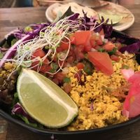 Tofu scramble  at a'a Roots Health Cafe in Lahaina
