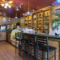 Coffee Bar at True Blue Mediterranean Cafe in Emmaus