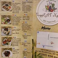 Menu 10/3/20 at VeggiEAT - Henderson in Henderson