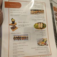 Their sushi options have expanded, there's another page for specialty rolls at VeggiEAT - Henderson in Henderson