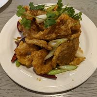 New calamari! This was extra amazing! at VeggiEAT - Henderson in Henderson