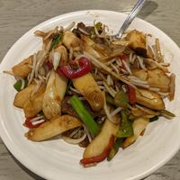 Beef chow fun, totally delicious at VeggiEAT - Henderson in Henderson