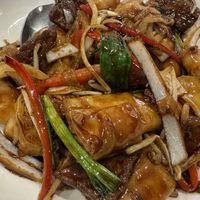 Beef chow fun  at VeggiEAT - Henderson in Henderson