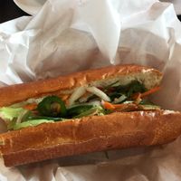 Half a mushroom Banh Mi at VeggiEAT - Henderson in Henderson