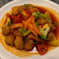 Sweet and sour chicken at VeggiEAT - Henderson in Henderson
