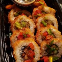 Panko bbq rib roll at VeggiEAT - Henderson in Henderson