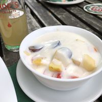 Vegan breakfast yogurt at Wulbert's Cafe in Dresden