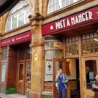 Outside at Pret A Manger - Earls Court in South West London